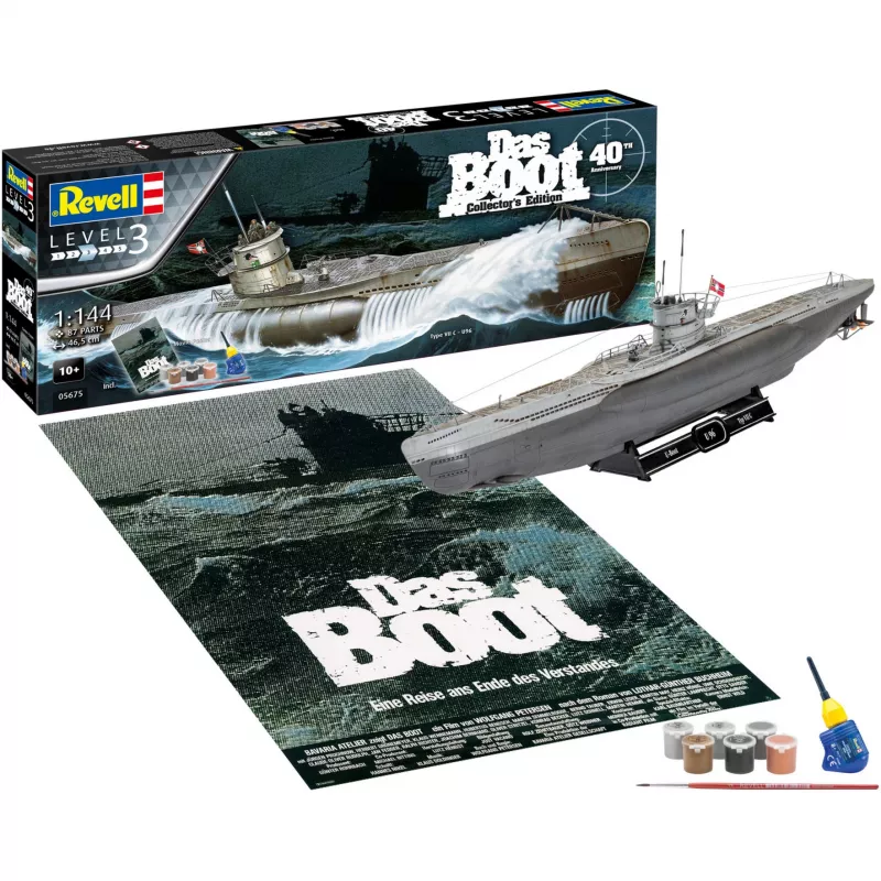 Schaalmodel Revell DAS BOOT 40. jubileumgeschenkset