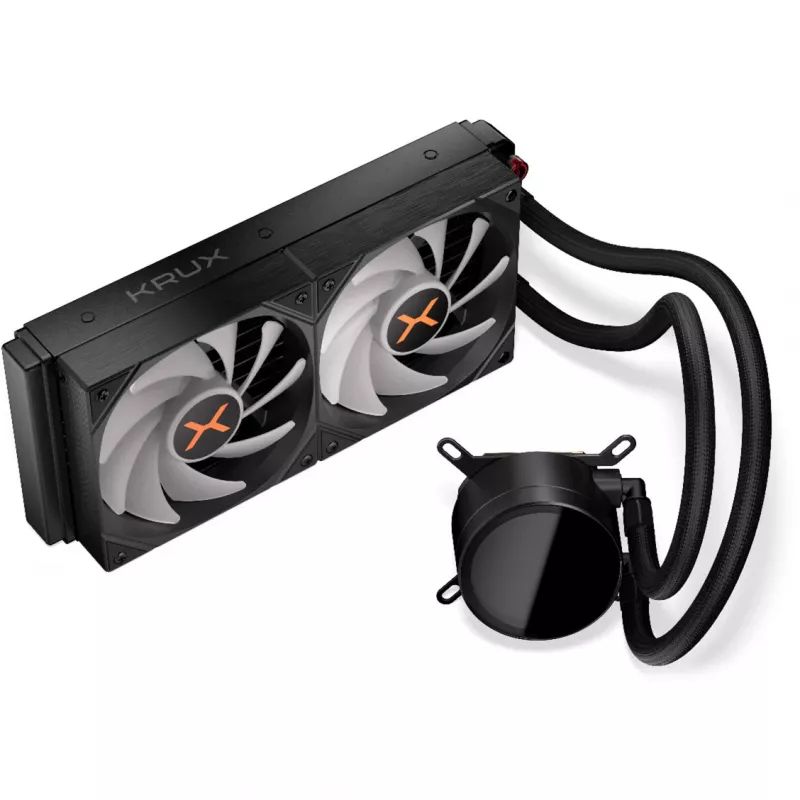 HydroX 240 ARGB, Vloeistofkoeling zwart