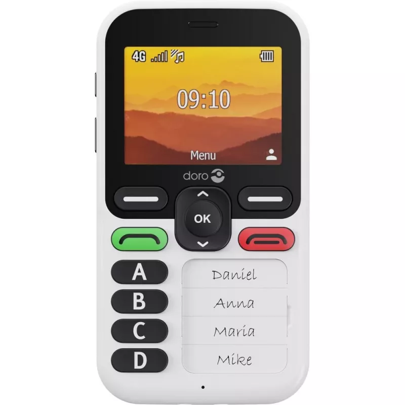 Smartphone Doro Leva X10 2,4 inch 1150 mAh grafiet