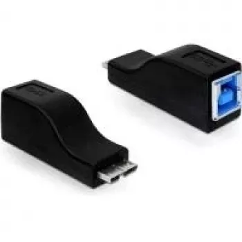 Kabeladapter micro USB-B M USB-B V zwart DeLOCK 65216