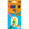BIC kleurpotloden TROPICOLORS 12 kleuren 022503