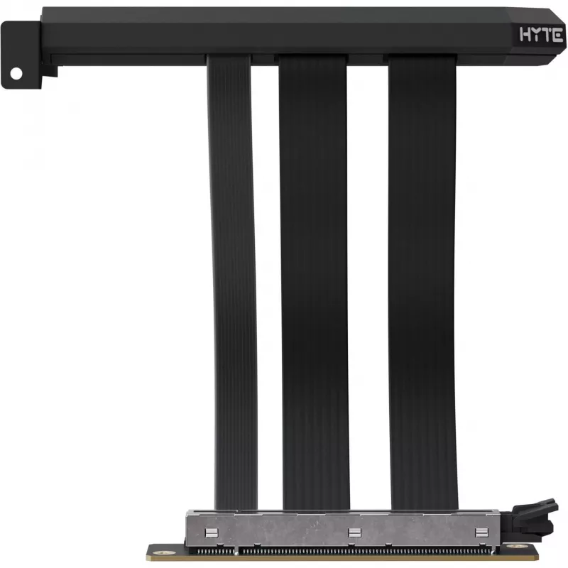 PCIe 5.0 Hyper Riser, verlengkabel zwart, 20cm