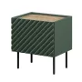Cama Meble ONDA 301462 nachtkastje, set van 2 stuks, 50×40×54 cm, groen
