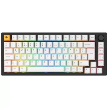 Glorious GMMK Pro zwart Slate 75% TKL toetsenbord - voorgemonteerd, ISO-DE-layout - zwart (GLO-GMMK-P75-FOX-ISO-B-DE)