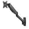 Monitor-wandhouder MACLEAN MC-332, ondersteunt beeldschermen van 17 inch tot 32 inch, vaste kanteling, VESA-compatibel