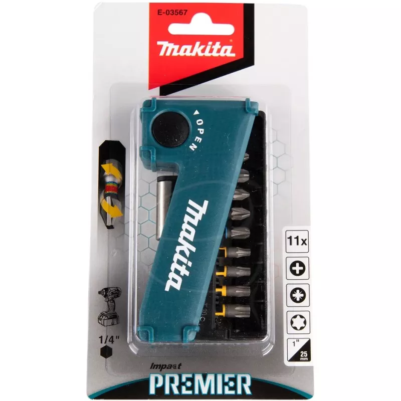 Makita E-03567 schroefbits 11 stuks