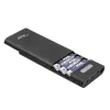 Akyga AK-BC-04 Powerbank-behuizing 20000 mAh, 8x 18650, 18W PD QC4+, USB-C, 2x USB-A, Lightning
