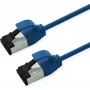 ROLINE S/FTP patchkabel Cat.8.1, slank, PoE, blauw, 2 m (21.15.3442)