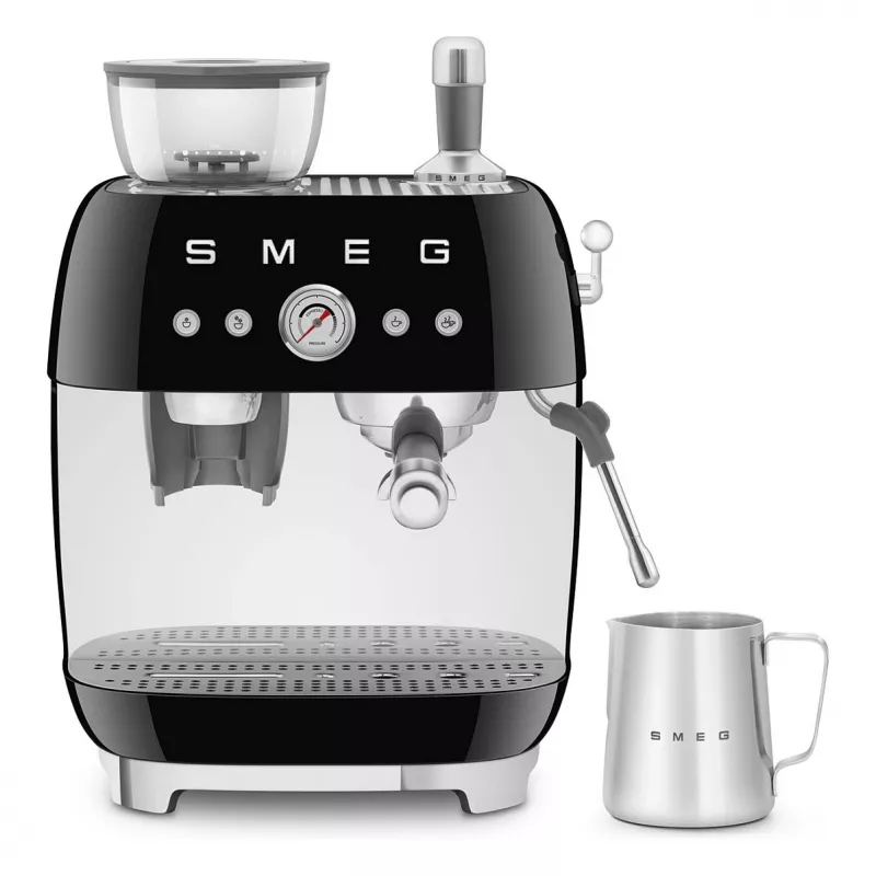 SMEG EGF03BLEU espressomachine. koffieautomaat 50s Style. zwart