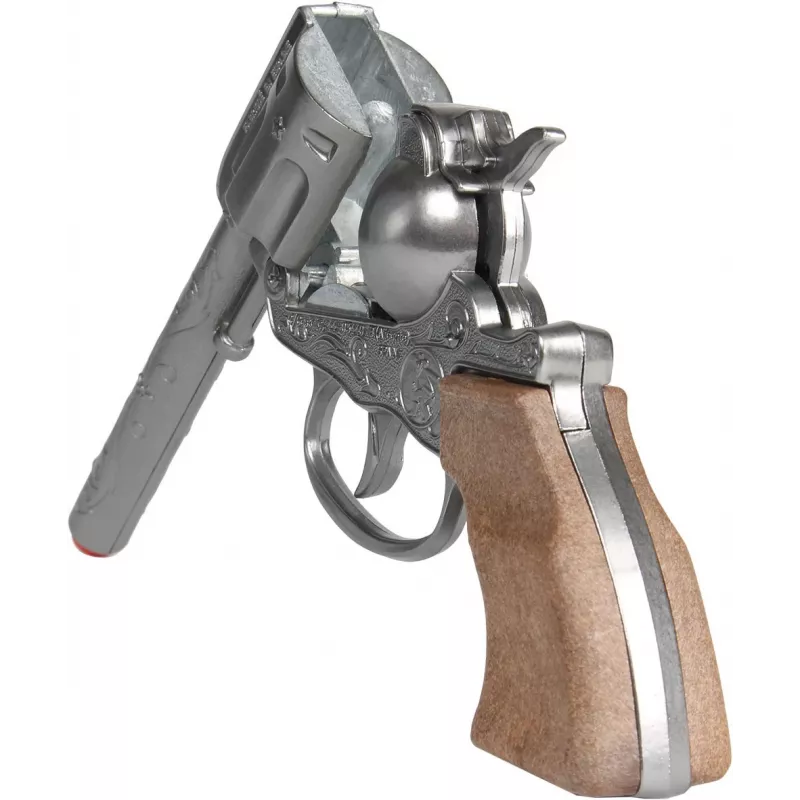 Metalen cowboy-speelgoedrevolver Gonher 8-schots model 239842