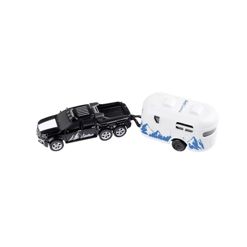 RC-auto met caravan REVELL 23566 — op afstandsbediening mini-model, batterijgevoed, speelgoedvoertuig