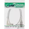 Microconnect USBAB5ANGLED-L USB-kabel USB 2.0 5 m USB A USB B wit