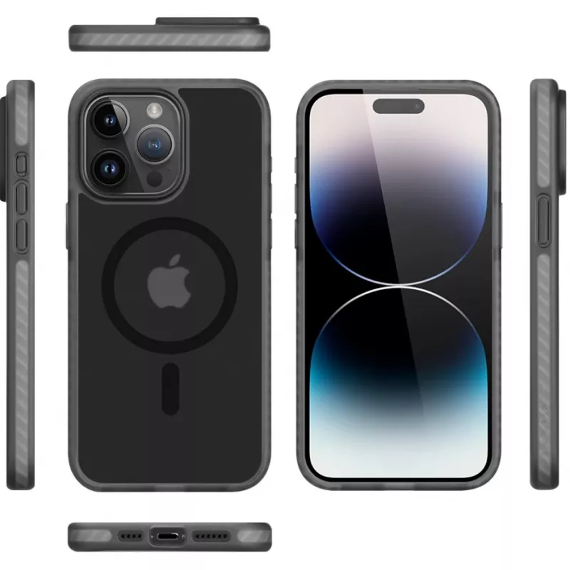 StyleShell Invisio, telefoonhoesje zwart, iPhone 16 Pro Max