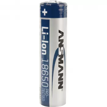 ANSMANN - accu 18650 - Li-Ion - 2600 mAh - 9,36 Wh - zilver (1307-0000)