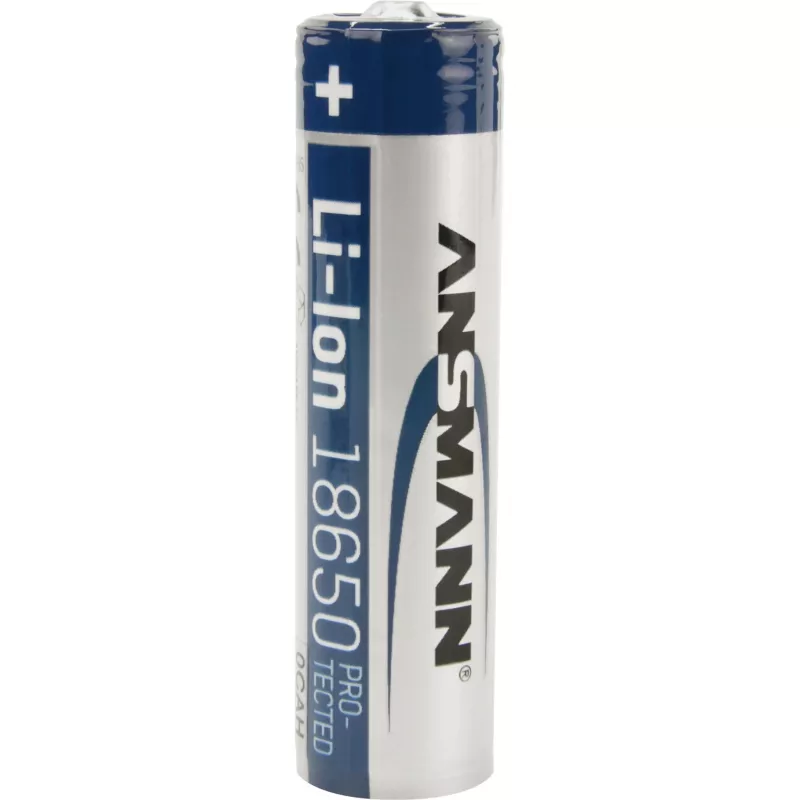 ANSMANN - accu 18650 - Li-Ion - 2600 mAh - 9,36 Wh - zilver (1307-0000)
