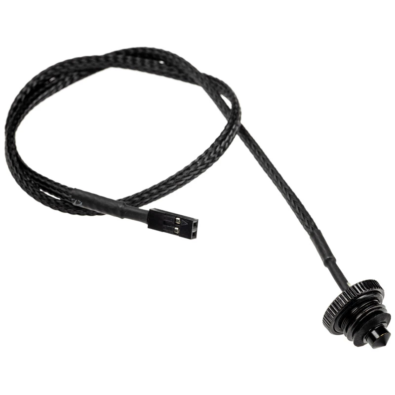 Alphacool Eiszapfen 17596 platte temperatuursensor, G1/4, zwart