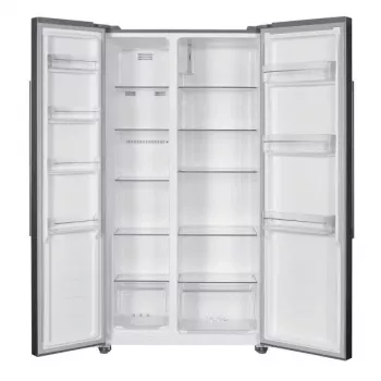 Side-by-side koelkast MPM MPM-427-SBS-05/NL — 472 L, No Frost, inverter, LED-display, wit, 900×1770×590 mm