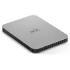 LaCie Mobile Drive Moon 4TB externe harde schijf draagbaar Zilver USB-C 3.2 PC Mac met Adobe Creative Cloud 3 jaar Rescue Services (STLP400040)