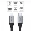 UNITEK C14091ABK USB-kabel USB 3.2 Gen 2 2m USB-C zwart