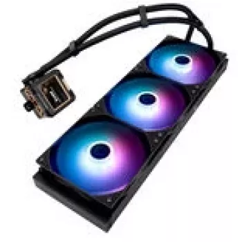CPU-koeler Thermalright Frozen Warframe 420 zwart ARGB — 140mm ARGB-ventilator, 420mm radiator