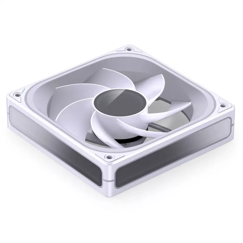 Koelventilator Jonsbo ZB-120 Reverse Blade PWM ARGB 120mm wit, axiale ventilator, 120 mm