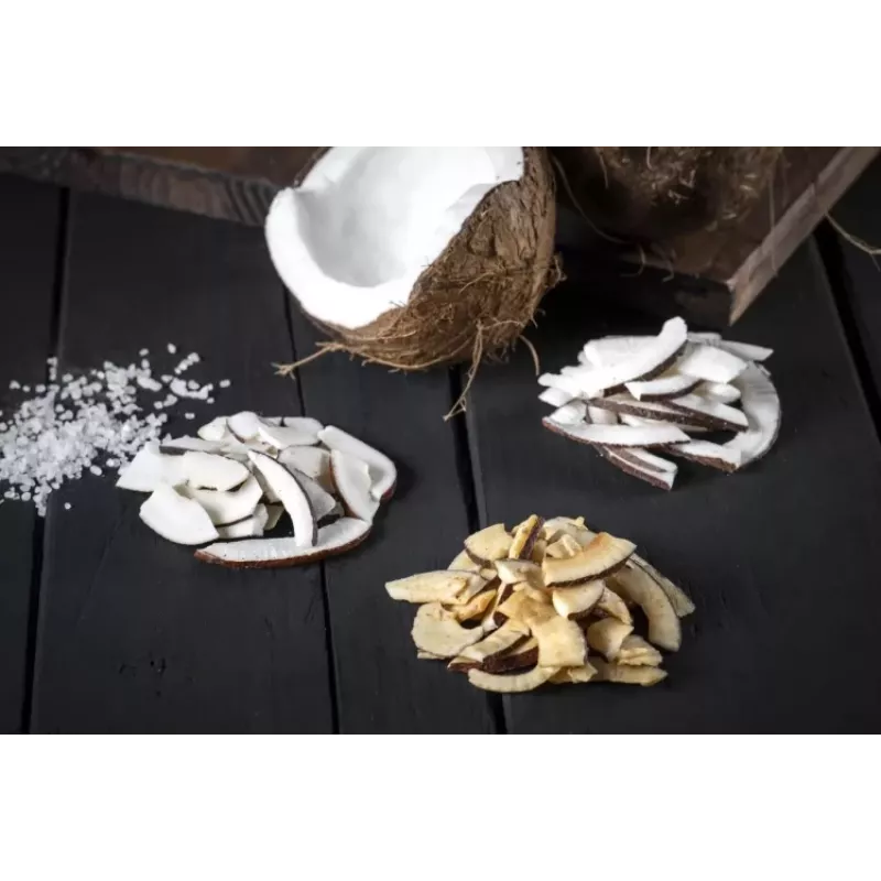 Gedroogde kokos Eco fresh foods 100 g – geraspte kokos, verpakking van 100 g