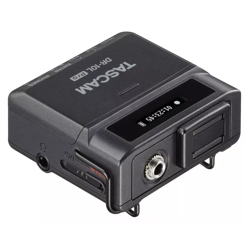 Tascam DR-10L Pro draagbare digitale recorder met dasspeldmicrofoon