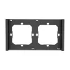 Frame voor schakelaar M5 80 dubbel 2-voudig SONOFF M5-2C-80-F (grafiet/zwart)