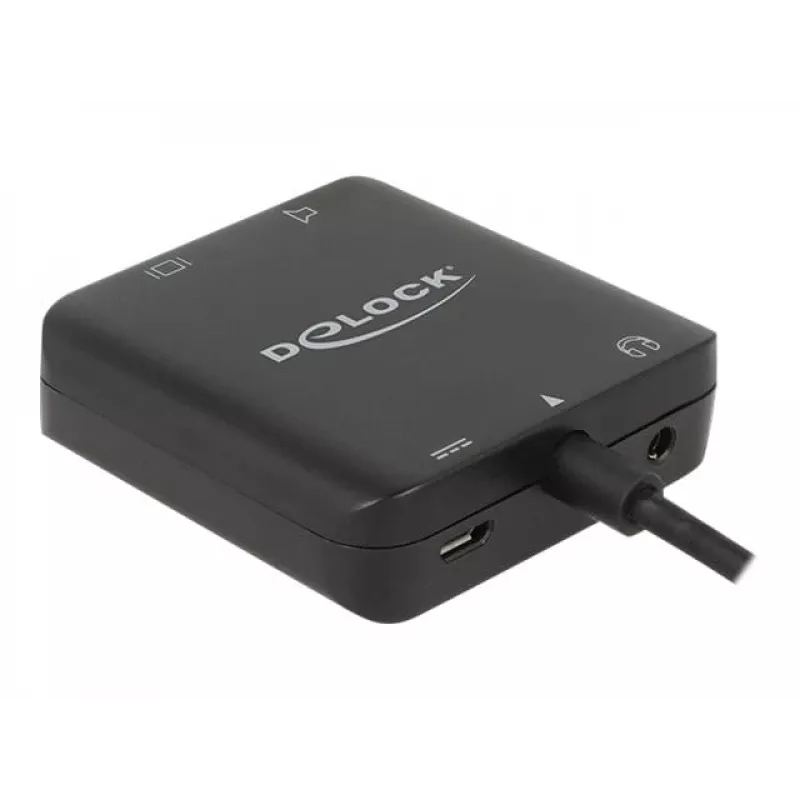 Audio-converter DeLOCK 62784 zwart
