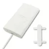 Qoltec 57013 rondstralende 4G LTE-binnenantenne, 2x SMA, 0,6-2,7 GHz, 30 dBi, verticale polarisatie, 50 Ω, wit ABS