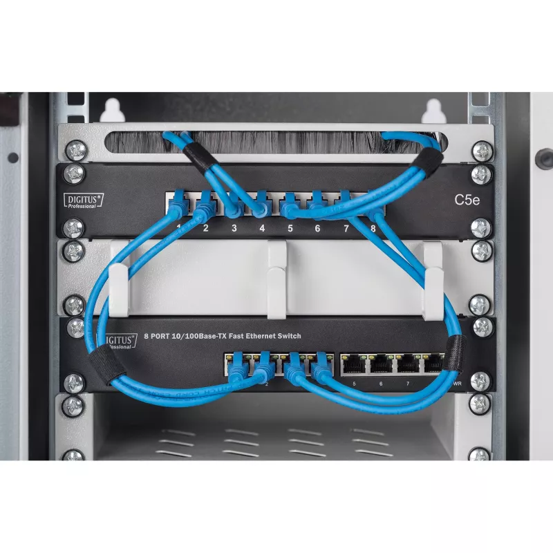 Legbord Digitus 254 mm (10 inch) 1U