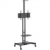 Monitorbeugel Hagor 8209 139,7 cm (55 inch) vloer zwart