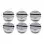 Alphacool Eiszapfen afsluitschroeven G1/4, chroom, 6-pack