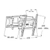 ART RAMT AR-51 tv-wandbeugel