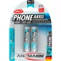 Ansmann Phone DECT NiMH-accu, (AA), 1300 mAh, 2 stuks in set (5030802)