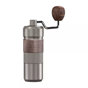 Handmatige koffiemolen HiBREW G4B met instelbare maalgraad, handmatige kegelmaalwerkmolen