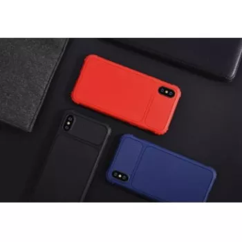 Schokbestendig hoesje Devia Shark1 voor iPhone XS Max (6,5) – rood