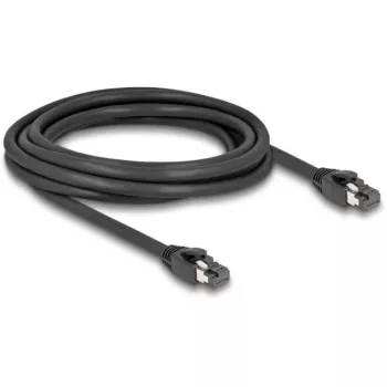 DeLOCK RJ45-netwerkkabel Cat.8.1 S/FTP 3 m 40 Gbit/s zwart