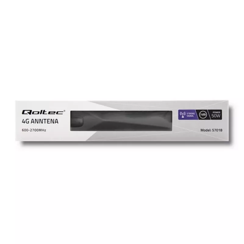 Qoltec 57018 4G LTE-antenne omnidirectioneel | 7dBi | binnen