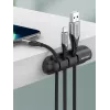 Vention 5 poorts desktop kabelmanager zwart