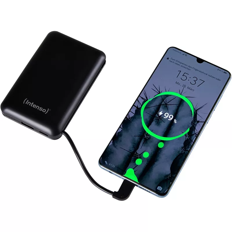 POWER BANK USB 10000MAH/ZWART XC10000 INTENSO