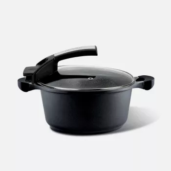 Pan Pensofal Saxum 24 cm met glazen deksel — Pensofal Saxum 24cm pan