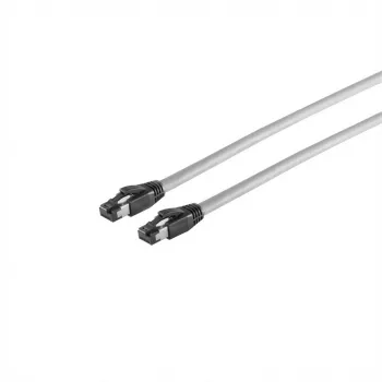 Netwerkkabel Captiva 80287 patchkabel CAT 8 RJ45 5m grijs