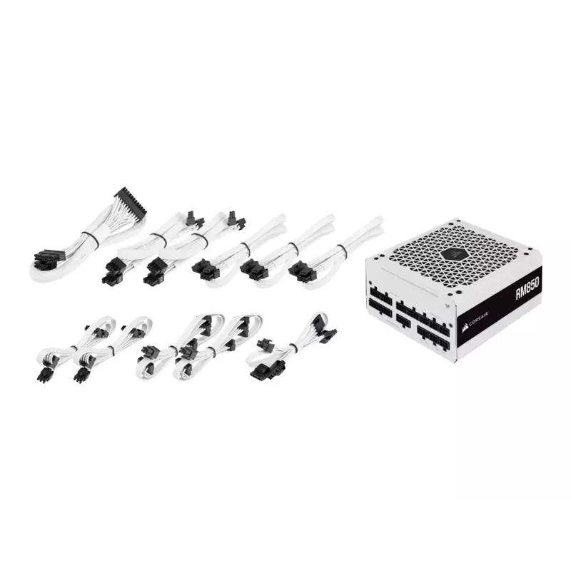 Corsair | Volledig modulaire voeding | RM White Series RM850 | 850 W
