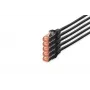 Netwerkkabel Digitus CAT 6 S/FTP RJ-45 10 m zwart