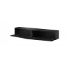 Cama tv-standaard VIGO SLANT 180cm (2x90) zwart/zwart glanzend