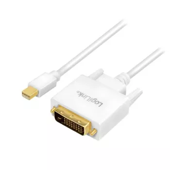 Videokabel-adapter LogiLink CV0138 Mini DisplayPort naar DVI 3m