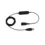 Hoofdtelefoonaccessoire ALLNET 100-002-USB zwart