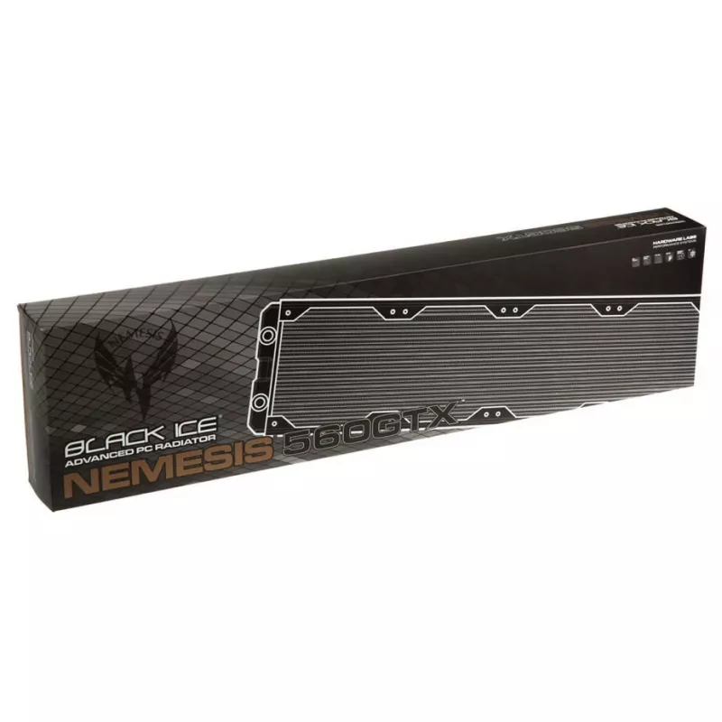 Hardware Labs Black Ice Nemesis GTX 560 radiator, 560 mm, zwart