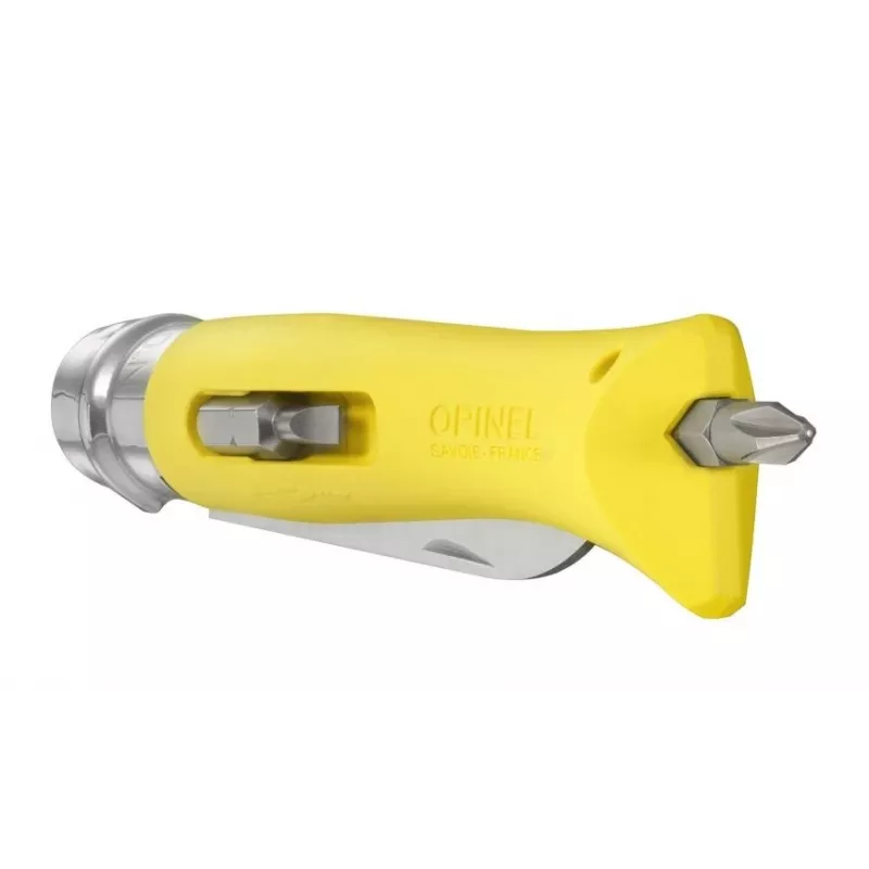 Opinel N°09 camper/scout geel